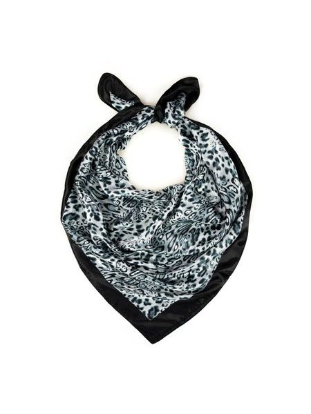 Výjimečný šedý šátek se zvířecími motivy