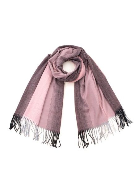 Nadýchaná měkká šála s třásněmi