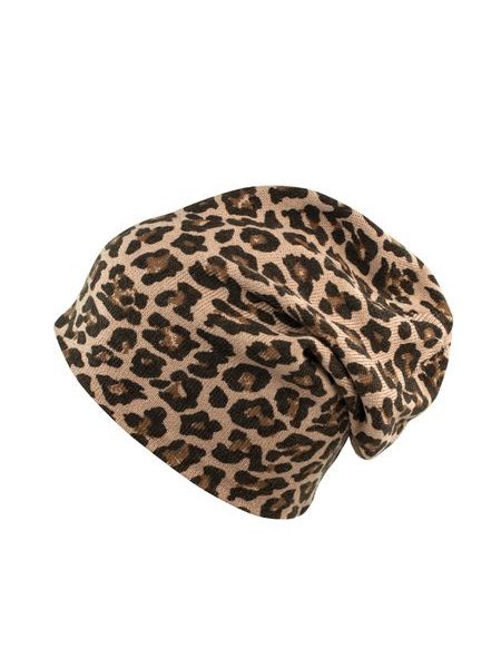 Stylová čepice - hnědá