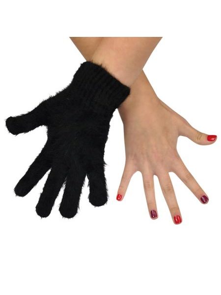 Prstové rukavice s kožíškem