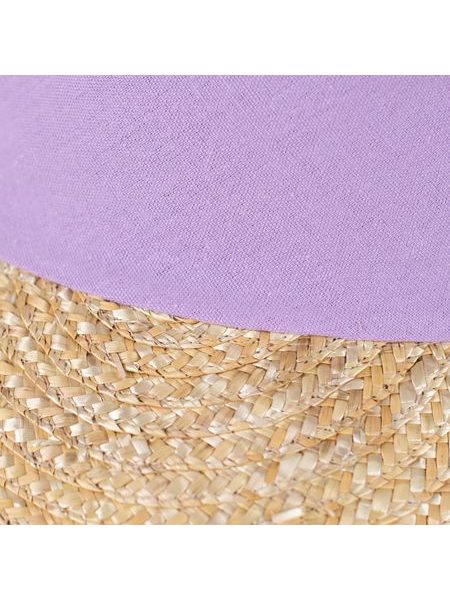 Kšilt s vázáním fialový