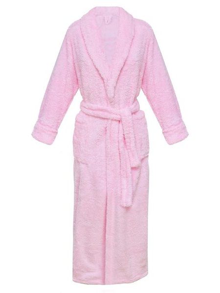 Dlouhý dámský župan DKAREN Eliza růžový