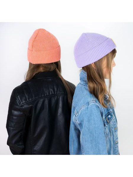 Roztomilá čepice pro děti šedomodrá