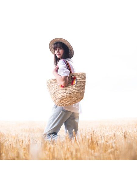 Výjimečný plážový košík