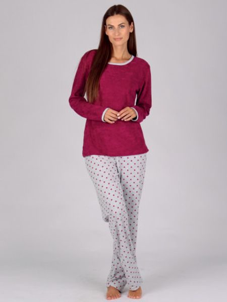 Dámské froté pyžamo 1422 182