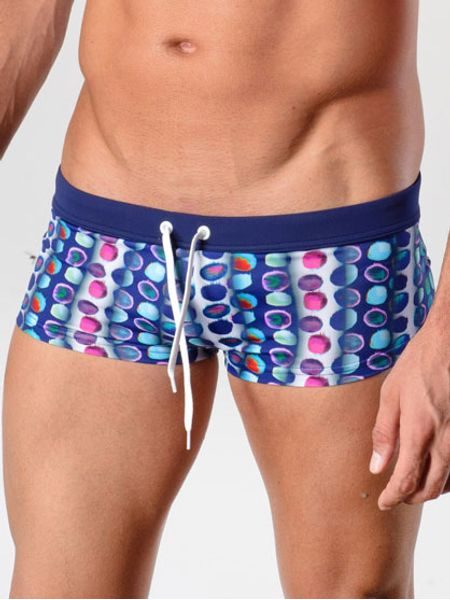 Pánské plavky boxerky GERONIMO 1425 modré