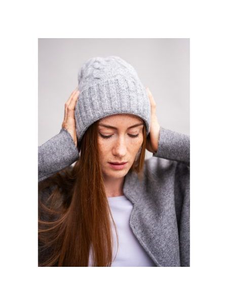 Čepice Manela - šedá