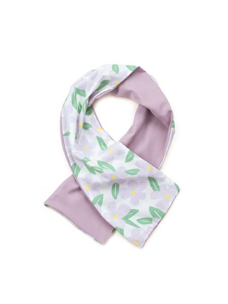 Turbanová čelenka - bílá