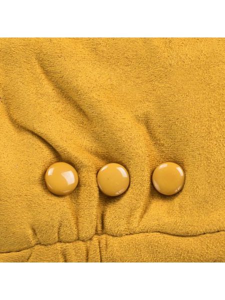 Elegantní rukavice s knoflíčky červené