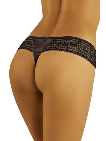 Dámská krajková tanga Forlana černá