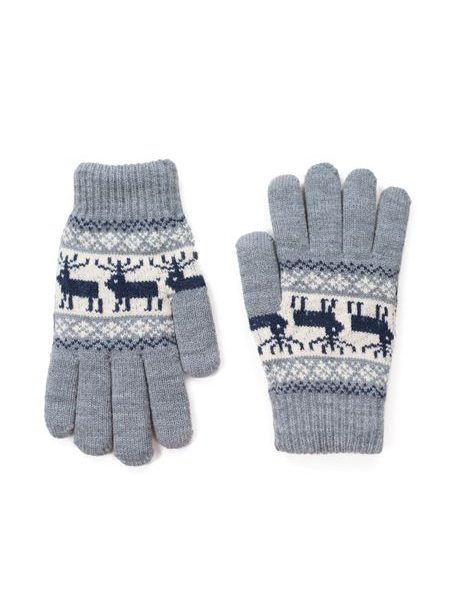 Zimní rukavice se soby