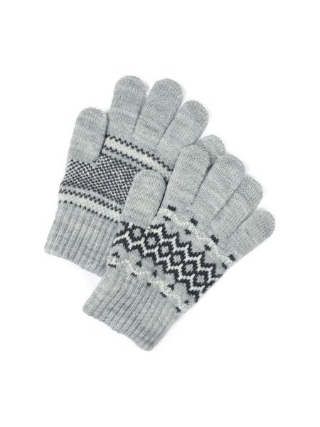 Čepice, rukavice, šála - šedá