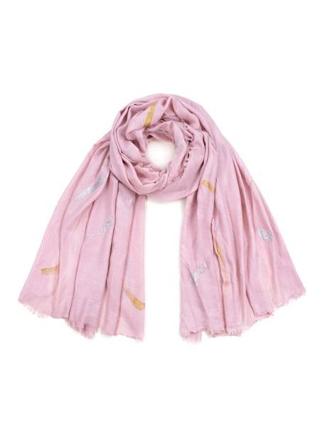 Šátek Artistic vibes růžový