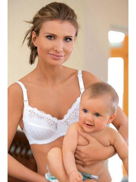 Kojící a těhotenská podprsenka ALLES Mama černá