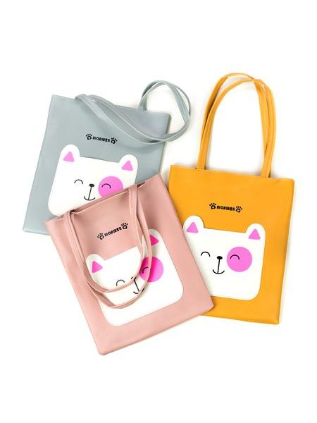 Stylová shopperka - růžová