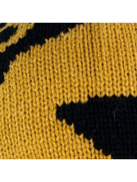 Čepice Panda - žlutá