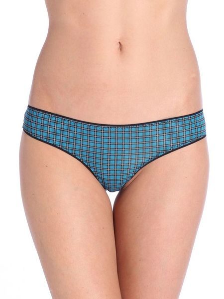 Dámské kalhotky tanga DIESEL dárkové balení 3 kusy tyrkysové