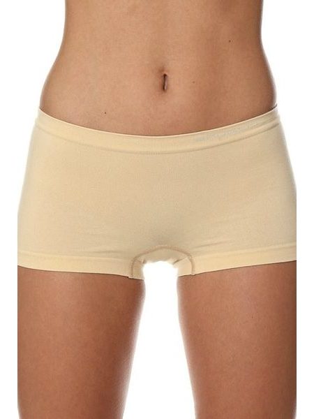 Dámské bezešvé boxerky Brubeck Comfort cotton béžové