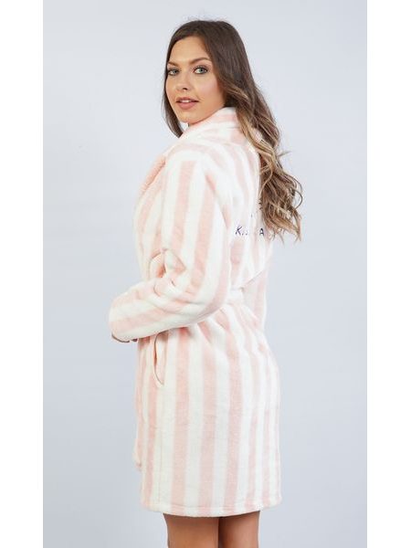 Dámský župan krátký Alice - lososová