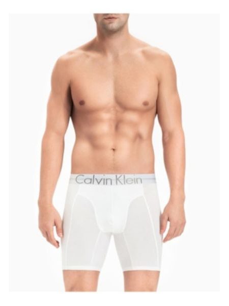Pánské boxerky CALVIN KLEIN Focused Fit NB1484A bílé
