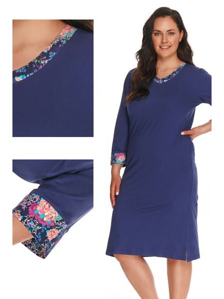 Noční košile 2818 Luna blue