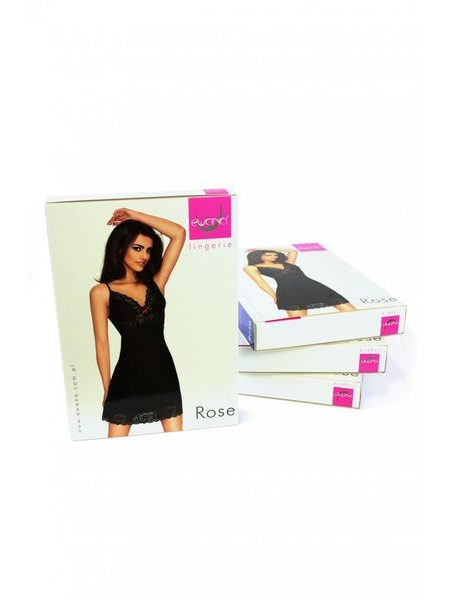 Noční košile Rose black