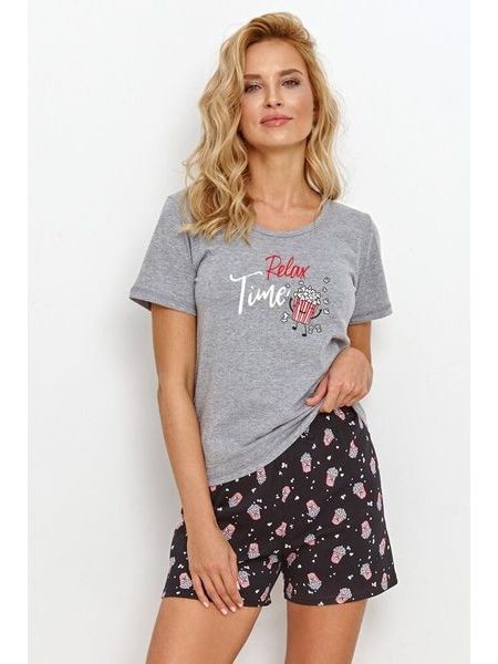 Dámské pyžamo Relax šedé