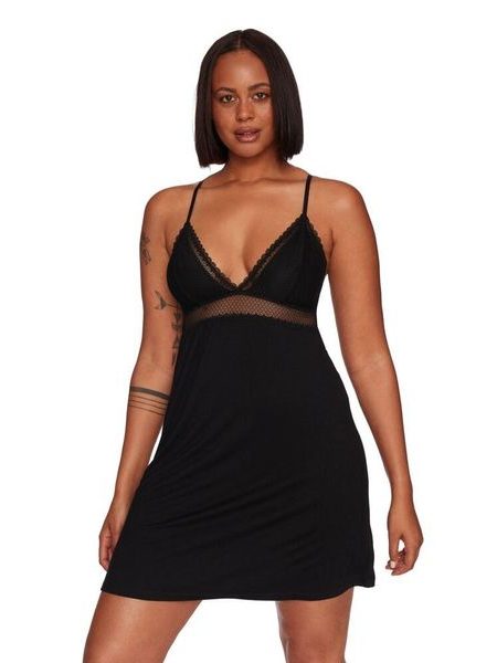 Dámská noční košilka Cafer černá