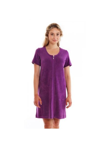 Dámské 3/4 šaty s krátkým rukávem BARI Sparkling grape