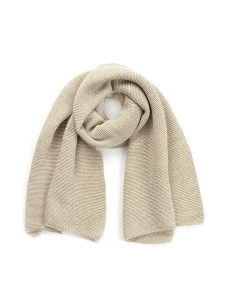 Klasická zimní šála černá