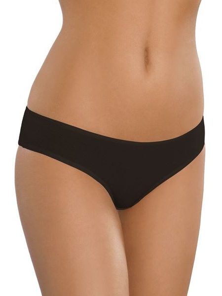 Bavlněné bokové kalhotky 15 černé