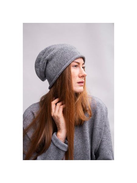 Čepice Lana - šedá