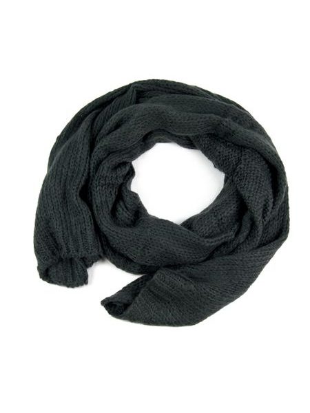 Mohérový šál - tmavě šedý