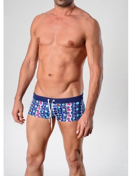 Pánské plavky boxerky GERONIMO 1425 modré