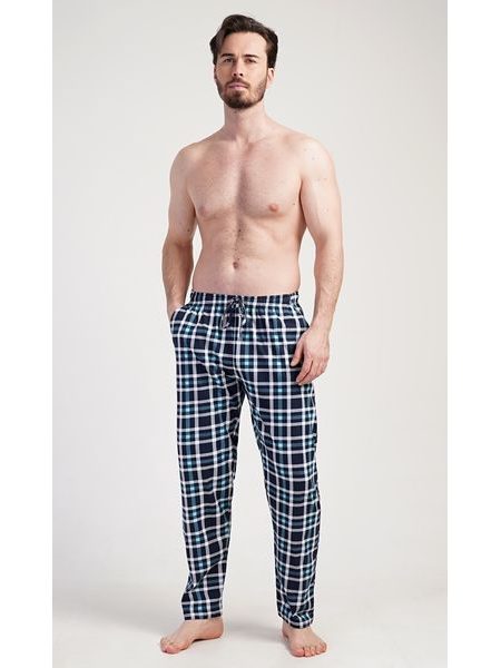 Pánské pyžamové kalhoty Simon - zelená