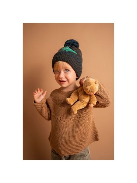 Čepice - tmavošedý