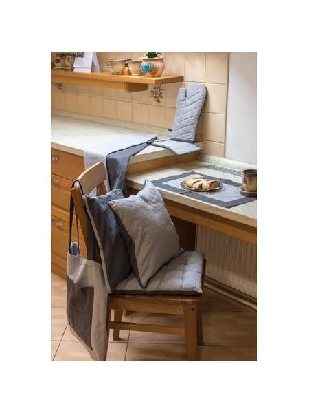 Utěrka z bavlny, 2 ks, 50 x 70 cm, světle a tmavě šedá