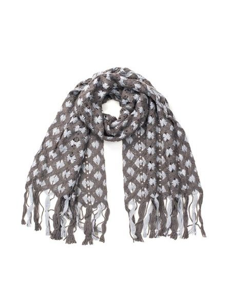 Šála s vzorem mašliček