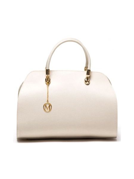 Elegantní kožená kabelka MANGOTTI 415 Beige