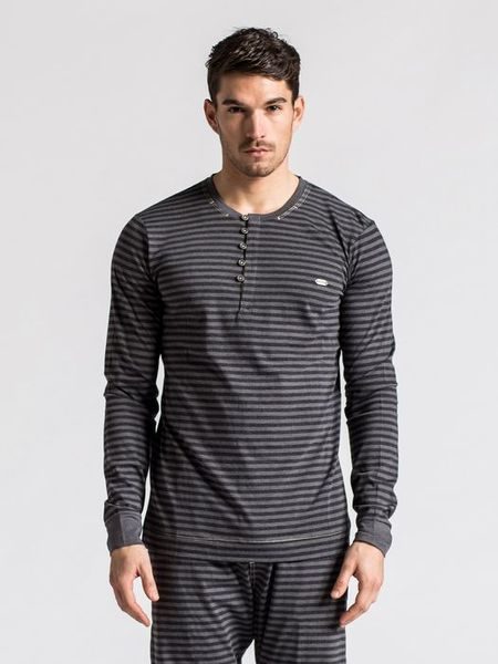 Pánské triko s krátkým rukávem DIESEL Randal Denim černé