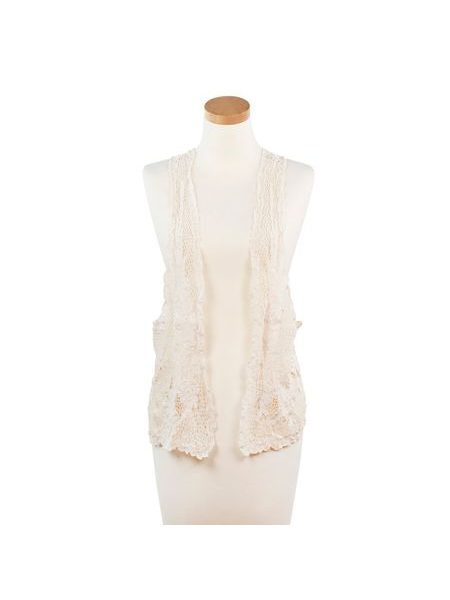 Romantická krajková vestička