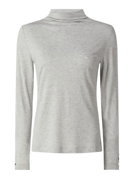 Dámské tričko s dlouhým rukávem s.Oliver šedé