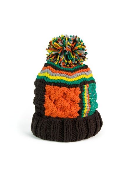 Trendy barevná zimní čepice