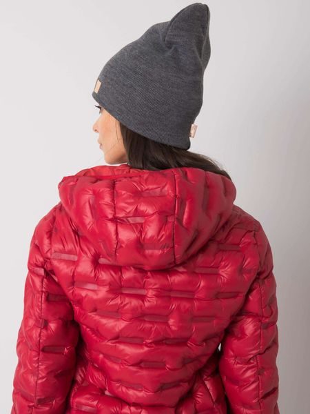 Tmavě šedá čepice