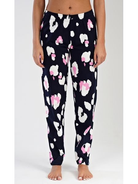 Dámské pyžamové kalhoty Jana - tmavě modrá