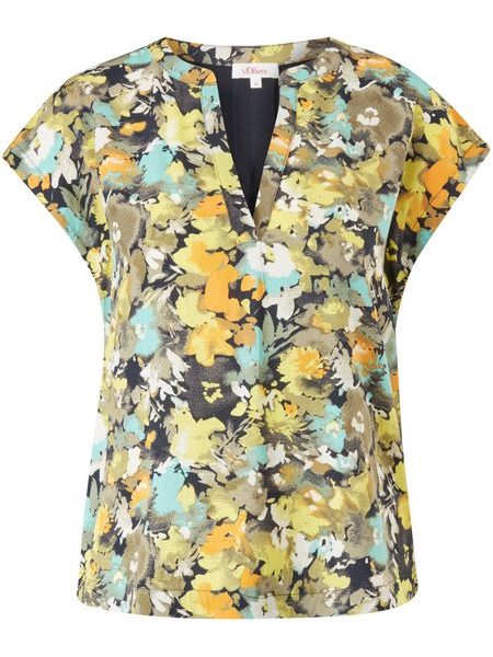 Dámská halenka s krátkým rukávem s.Oliver