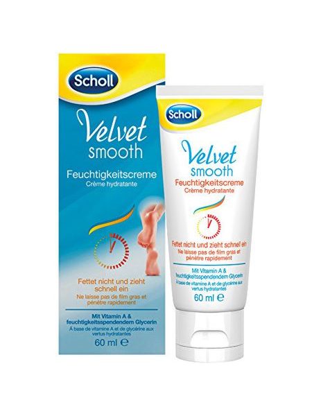 Hydratační noční krém na nohy SCHOLL Velvet Smooth Hydrante 60 ml
