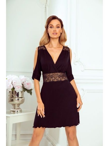 Noční košile Bianca black