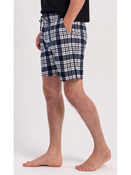 Pánské pyžamové šortky Lukáš - tmavě modrá