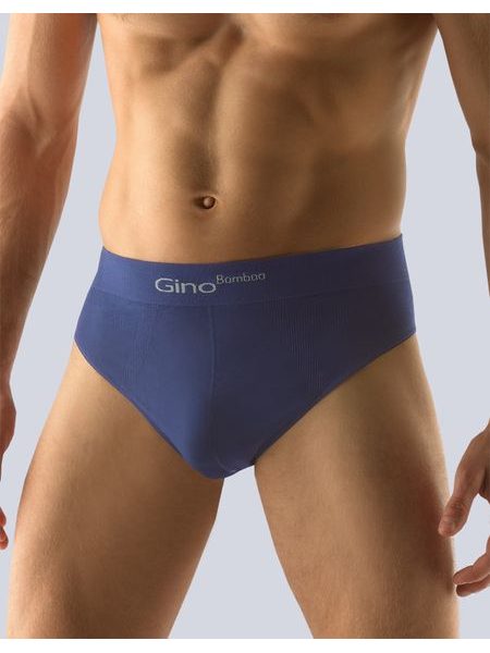 Pánské slipy se širším bokem, širší bok, bezešvé, jednobarevné Bamboo PureLine 51003P - lékořice